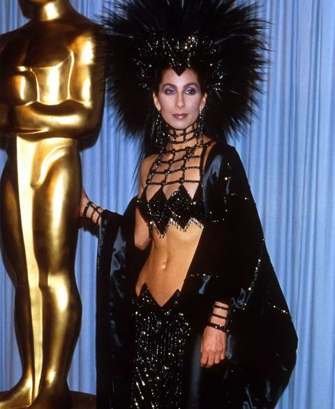 Cher in Bob Mackie for the 58th Academy Awards (1986)