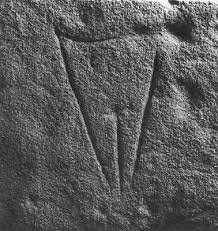 Paleolithic vulva engravings